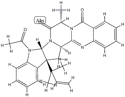 1,2-anhydro-3,4-di-O-benzylrhamnopyranose Structure