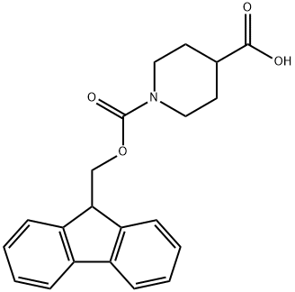 FMOC-ISONIPECOTIC ACID 구조식 이미지