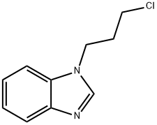 1H-벤즈이미다졸,1-(3-클로로프로필)-(9CI) 구조식 이미지