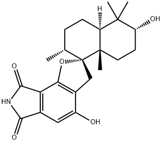 ChartarlactaM A 구조식 이미지