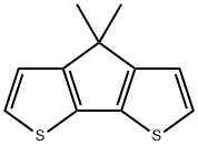 4,4-dimethyl-4H-cyclopenta[1,2-b:5,4-b']dithiophene Structure