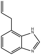 1H-Benzimidazole,4-(2-propenyl)-(9CI) Structure