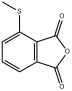 1,3-Isobenzofurandione,4-(methylthio)-(9CI) Structure