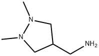 4-Pyrazolidinemethanamine,1,2-dimethyl-(9CI) Structure