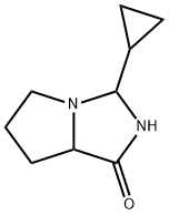 1H-Pyrrolo[1,2-c]imidazol-1-one,3-cyclopropylhexahydro-(9CI) Structure