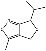 4H,6H-Furo[3,4-c]isoxazole,3-methyl-6-(1-methylethyl)-(9CI) Structure