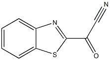 2-Benzothiazoleacetonitrile,alpha-oxo-(9CI) Structure