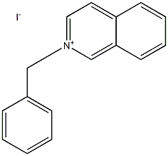 Isoquinolinium,2-(phenylmethyl)-, iodide (1:1) 구조식 이미지