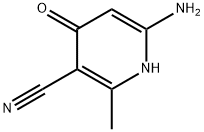 3-Pyridinecarbonitrile,6-amino-1,4-dihydro-2-methyl-4-oxo-(9CI) Structure