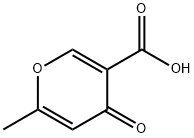 4H-Pyran-3-carboxylicacid,6-methyl-4-oxo-(9CI) Structure