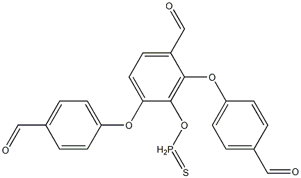 THIOPHOSPHORYL-PMMH-3 DENDRIMER, GENERATION 0.5 Structure