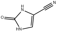 1H-Imidazole-4-carbonitrile,2,3-dihydro-2-oxo-(9CI) 구조식 이미지