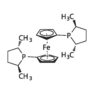 1,1'-Bis[(2S,5S)-2,5-diMethyl-1-phospholanyl]ferrocene, 97+% Structure