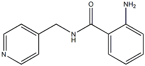 2-amino-N-(pyridin-4-ylmethyl)benzamide Structure