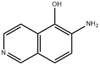 5-Isoquinolinol,6-amino-(9CI) Structure