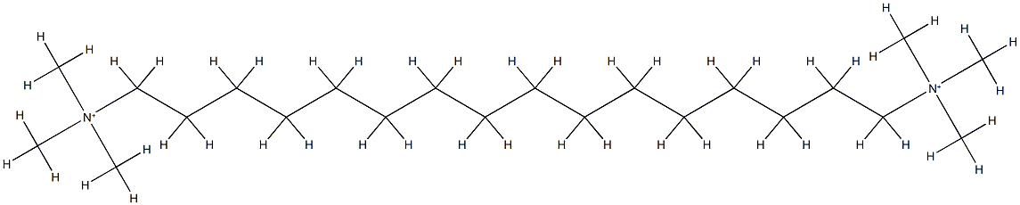 Hexadecamethonium  Structure