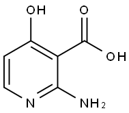 3-Pyridinecarboxylicacid,2-amino-4-hydroxy-(9CI) Structure