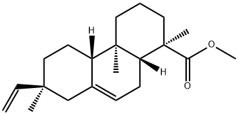 (1R)-7α-Ethenyl-1,2,3,4,4a,4bα,5,6,7,8,10,10aα-dodecahydro-1,4aβ,7-trimethyl-1α-phenanthrenecarboxylic acid methyl ester Structure