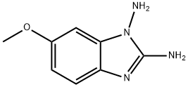 1H-Benzimidazole-1,2-diamine,6-methoxy-(9CI) Structure