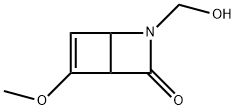 2-Azabicyclo[2.2.0]hex-5-en-3-one,2-(hydroxymethyl)-5-methoxy-(9CI) Structure