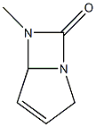 1,6-Diazabicyclo[3.2.0]hept-3-en-7-one,6-methyl-(9CI) 구조식 이미지