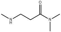 N~1~,N~1~,N~3~-trimethyl-beta-alaninamide(SALTDATA: FREE) Structure