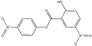 2-하이드록시-,5-니트로-,4-니트로페닐에스테르 구조식 이미지