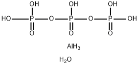 Aluminium dihydrogen tripolyphosphate Structure