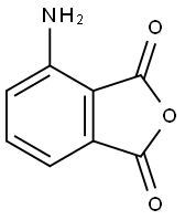 1,3-Isobenzofurandione,4-amino-(9CI) 구조식 이미지