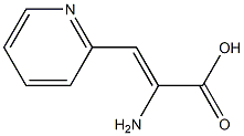 2-피리딘아크릴산,알파-아미노-(8CI) 구조식 이미지