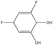 2,5-Cyclohexadiene-1,2-diol,4,6-difluoro-(9CI) Structure