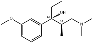 (알파R)-rel-알파-[(1R)-2-(디메틸아미노)-1-메틸에틸]-알파-에틸-3-메톡시벤젠메탄올 구조식 이미지