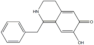 3',4'-desoxy-3,4-dihydropapaveroline Structure