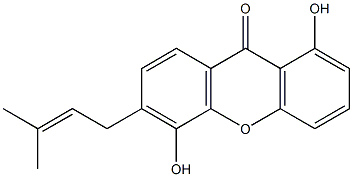 Calophyllin B Structure