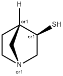 1-Azabicyclo[2.2.1]heptane-3-thiol,(1R,3R,4S)-rel-(9CI) 구조식 이미지