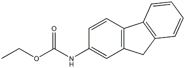 Fluorene-2-carbamicacid, ethyl ester (6CI,7CI,8CI) Structure