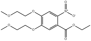 179688-26-7 Ethyl 4,5-bis(2-methoxyethoxy)-2-nitrobenzoate 