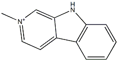 9-mono-N'-methylnorharman Structure