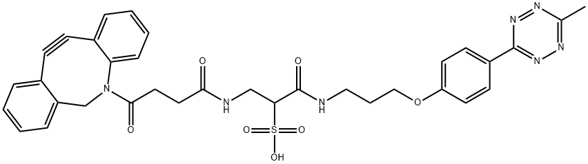 Methyltetrazine-DBCO 구조식 이미지