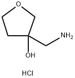 3-(AMINOMETHYL)OXOLAN-3-OL HYDROCHLORIDE(WXC08370S1) 구조식 이미지