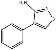 3-이속사졸아민,4-페닐-(9CI) 구조식 이미지
