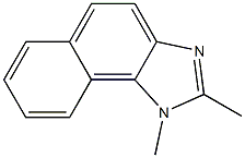 1H-Naphth[1,2-d]imidazole,1,2-dimethyl-(8CI,9CI) 구조식 이미지