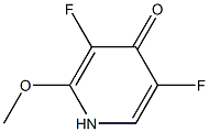 4-Pyridinol,3,5-difluoro-2-methoxy-(9CI) Structure