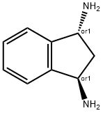 1H-Indene-1,3-diamine,2,3-dihydro-,(1R,3R)-rel-(9CI) 구조식 이미지