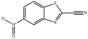 2-벤조티아졸카르보니트릴,5-니트로-(9CI) 구조식 이미지