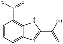 1H-Benzimidazole-2-carboxylicacid,4-nitro-(9CI) 구조식 이미지