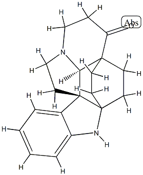 아스피도프랙티닌-6-온 구조식 이미지