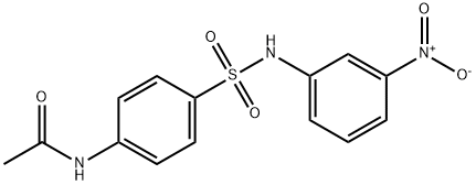 4-(3-Nitrophenylsulfamoyl)acetanilide, 97% 구조식 이미지