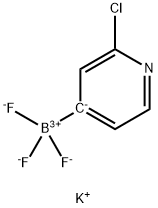 PotassiuM (2-chloropyridin-4-yl)trifluoroborate 구조식 이미지