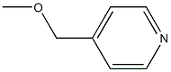 4-(methoxymethyl)pyridine 구조식 이미지